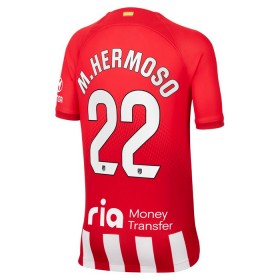 Virallinen pelipaita Atlético Madrid M.Hermoso 22 Koti 2023-24 Lyhythihainen - Lasten ( + Lyhyet housut )